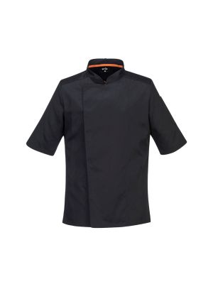 Portwest C746 Work Jacket Food Industry Short Sleeve C746 BKR 71workx Front Portwest C746 Work Jacket Food Industry Short Sleeve C746 BKR 71workx Front