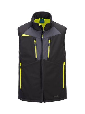 Portwest DX476 Work Vest Softshell Waterproof DX476 Black 71workx
Front