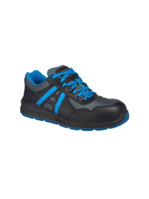 Portwest FT60 Compositelite Volga Shoes FT60 Blue/Black 71workx Front