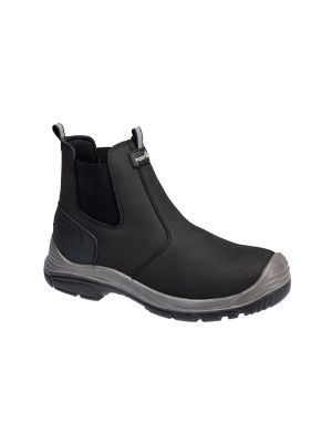 Portwest FV02 High Safety Boot S7 Rafter Black/Grey 71workx Front