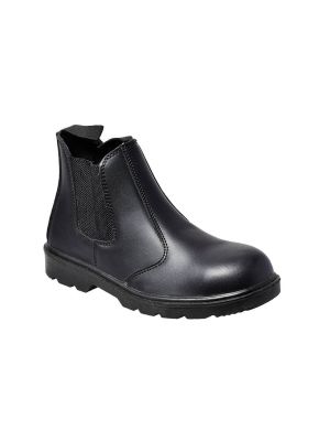 Portwest FW51 Steelite Dealer Work Shoes FW51 Black 71workx Front