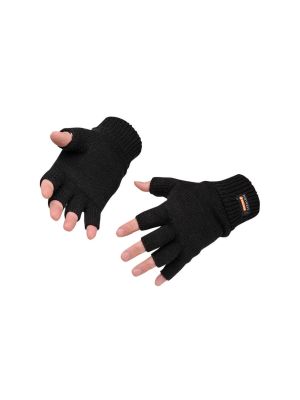 Portwest GL14 Handschoen Insulatex Vingerloos Zwart 71workx Front