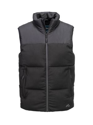 Portwest KX305 Insulated Bodywarmer Black 71workx Front