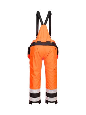 Portwest PW356 PW3 High Vis Rain Bib Overall American