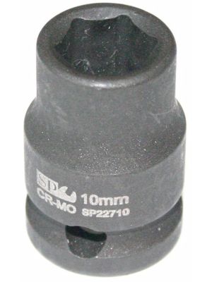 Socket 3/8' Dr Metric Impact 6pt - SP Tools