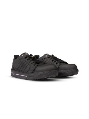 Redbrick Beater S3S Low Work Shoes 31610 Black 71workx Front Combo