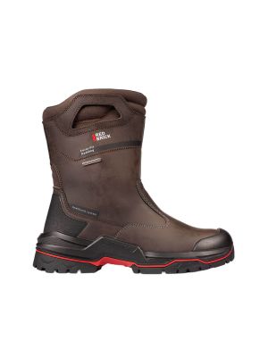 Redbrick Boot Brown Safety Boots S7S 32338 Brown 71workx Front