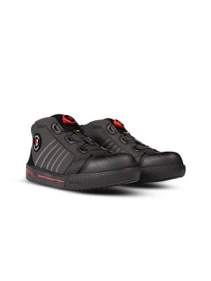 Redbrick Sprint S3S High Safety Shoes 31617 Black 71workx Front