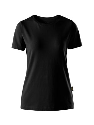 Snickers 2547 Women Work T-shirt Slim Fit 2547 Black 0400 71workx Front