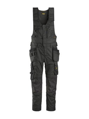 Snickers Sleeveless Overall Holster Pockets Stretch 6012 71workx Black 0404 front Snickers Sleeveless Overall Holster Pockets Stretch 6012 71workx Black 0404 front