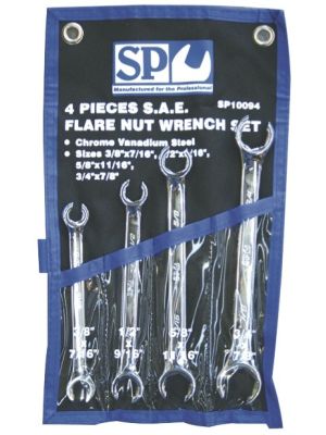  Spanner Set 4pc Piece Flare SP10094 - SP Tools