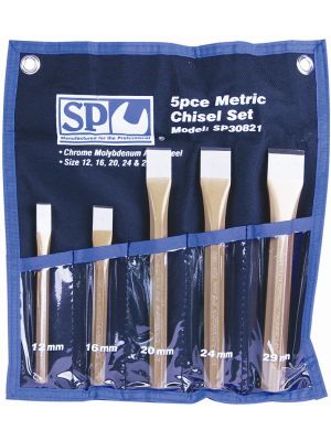 Cold Chisel Set 5pc - SP Tools