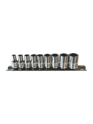 SP Tools SP20131 1/4''Dr Socket Rail 9pc SAE - 12pt SP Tools SP20131 1/4''Dr Socket Rail 9pc SAE - 12pt