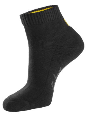 Snickers work socks low-cut cotton 3-pack 9221 71workx Black - 0400 left