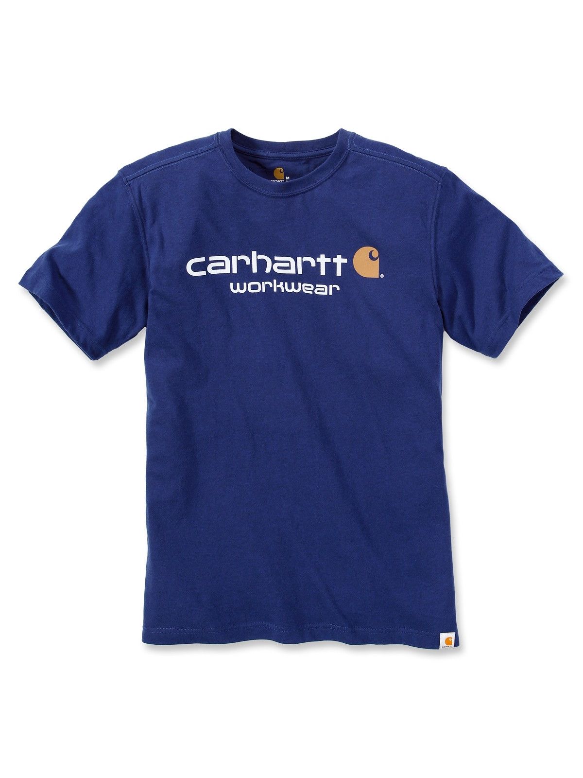 CARHARTT T-Shirt Core Logo T-SHIRT S/s Ink Blue HEATHER 