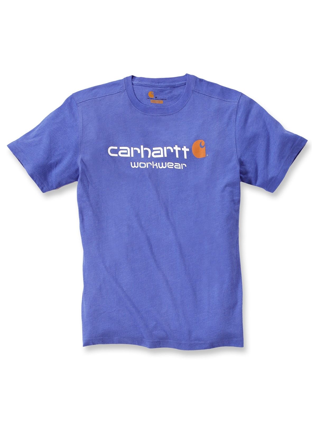 Carhartt T-Shirt Core Logo T-Shirt S/S Fired Brick Heather-XL 
