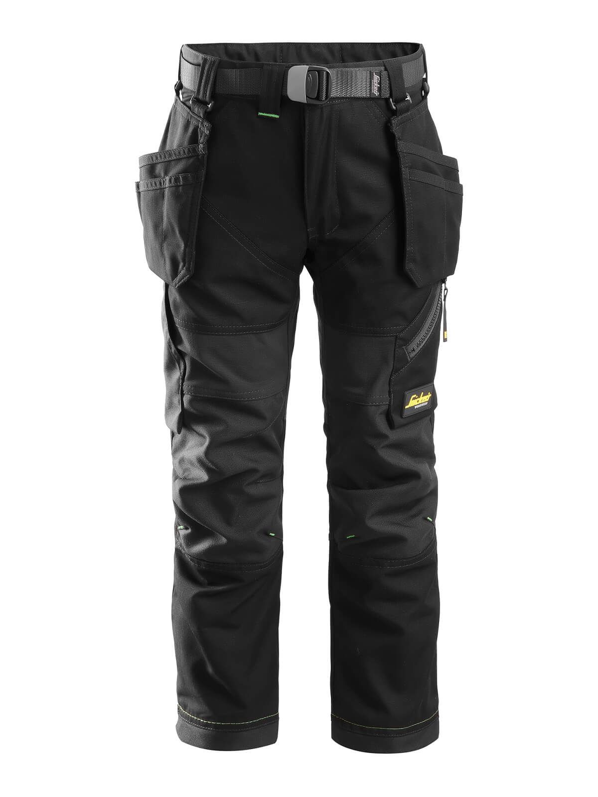 Snickers Workwear 6972 FlexiWork Work Trousers + Detachable Holster Pockets  7 - YouTube