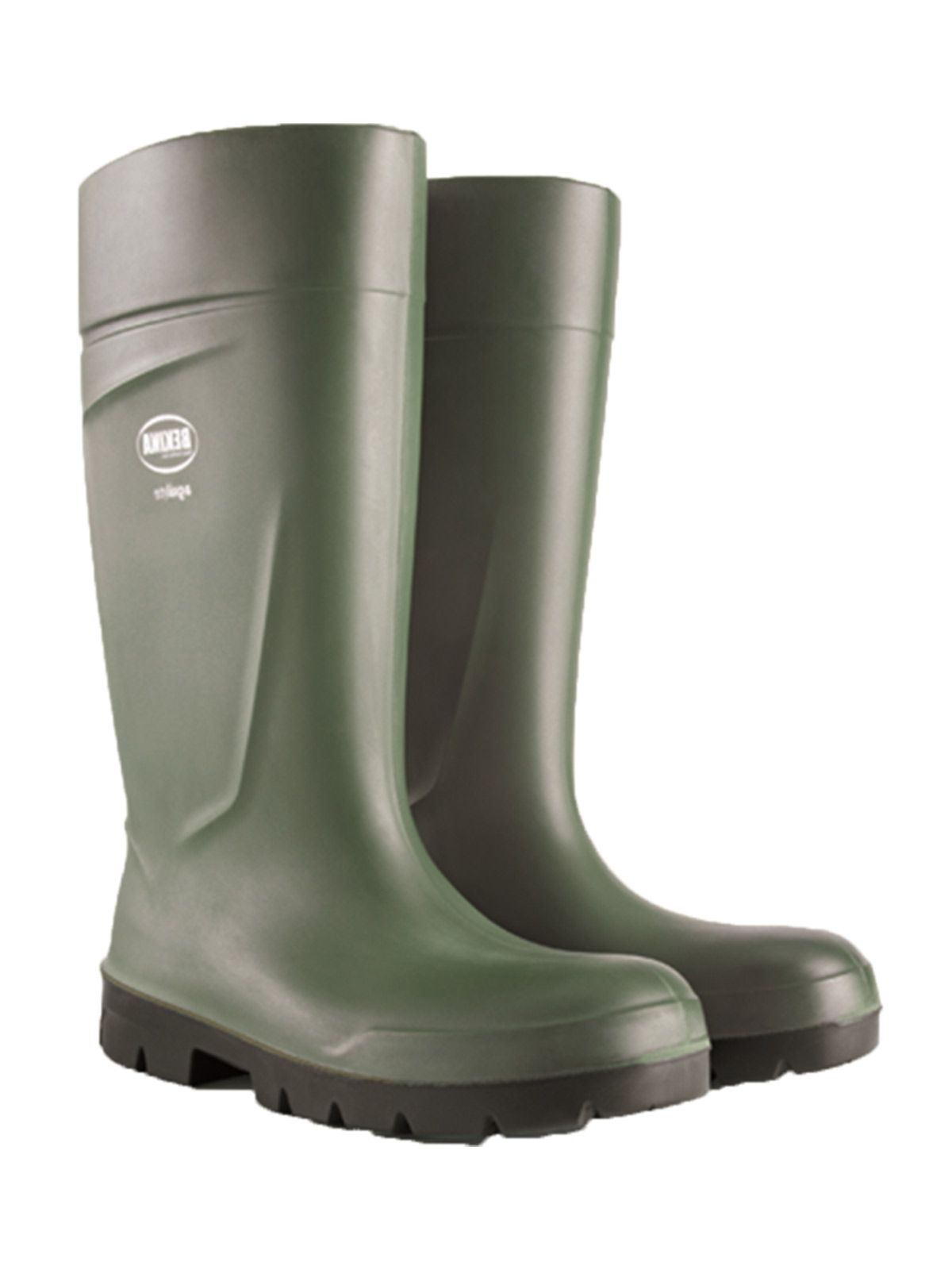 Green Bekina Steplite EasyGrip Agrilite O4 Non-Slip Agricultural Safety Work Boots 