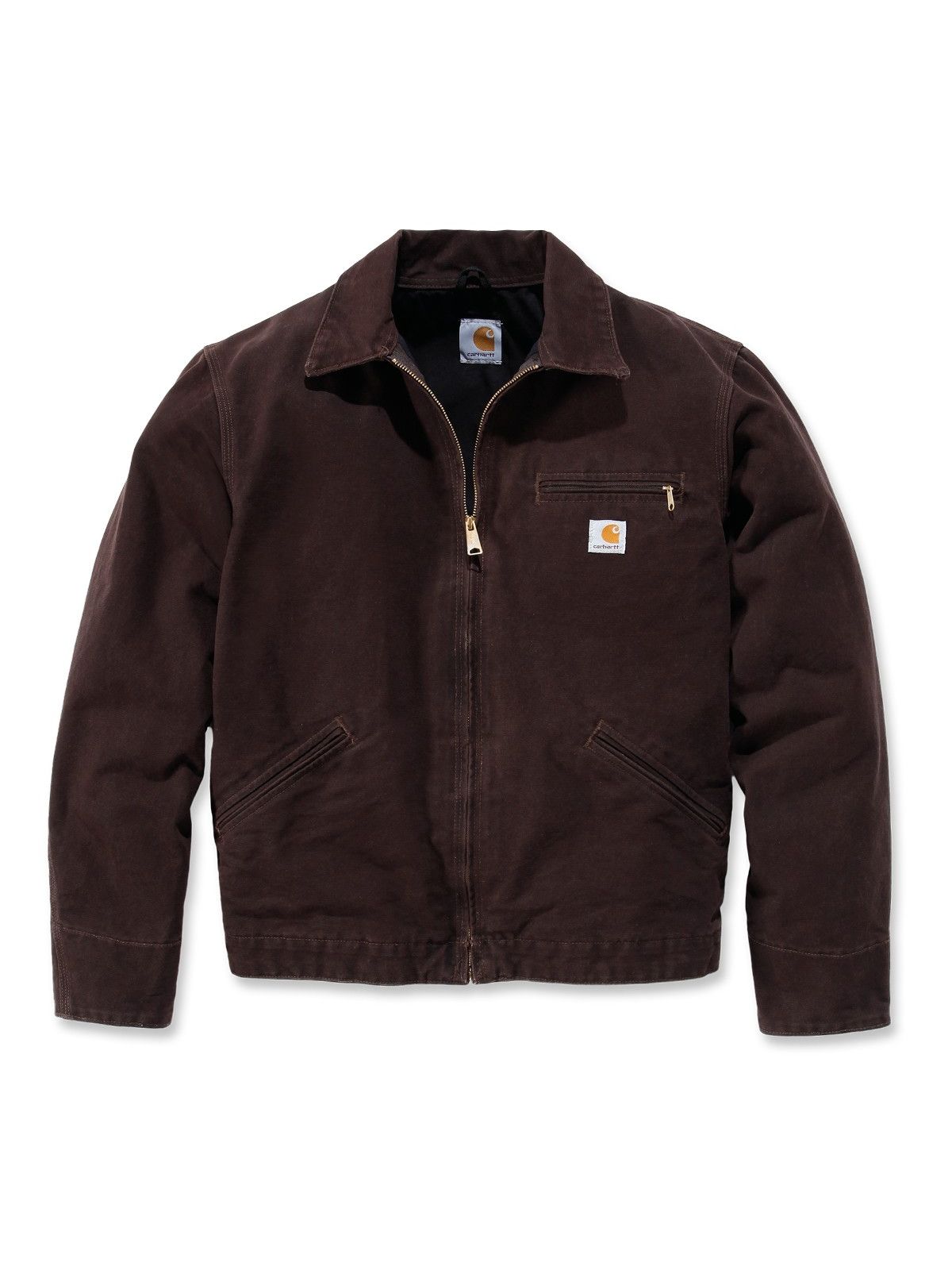 Carhartt EJ196 Sale: Lightweight Detroit Jacket - Dark Brown