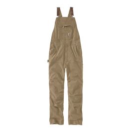 102987 Bib Overall Canvas Stretch Rigby Rugged Flex - Dark Khaki