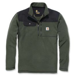 Carhartt 102836 Fallon Half Zip Sweatshirt Olive
