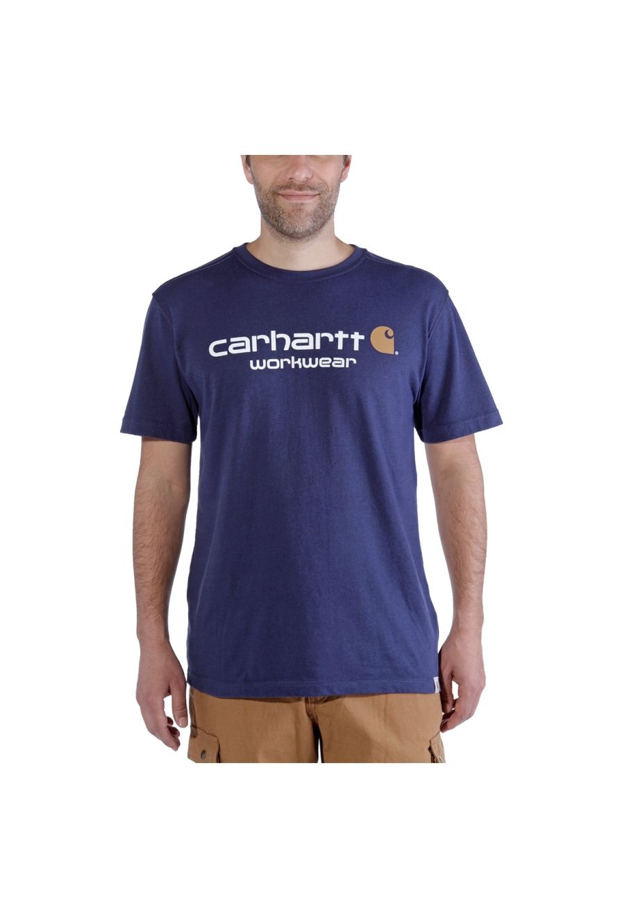 Carhartt 101214 Logo T-Shirt - s/s White Core