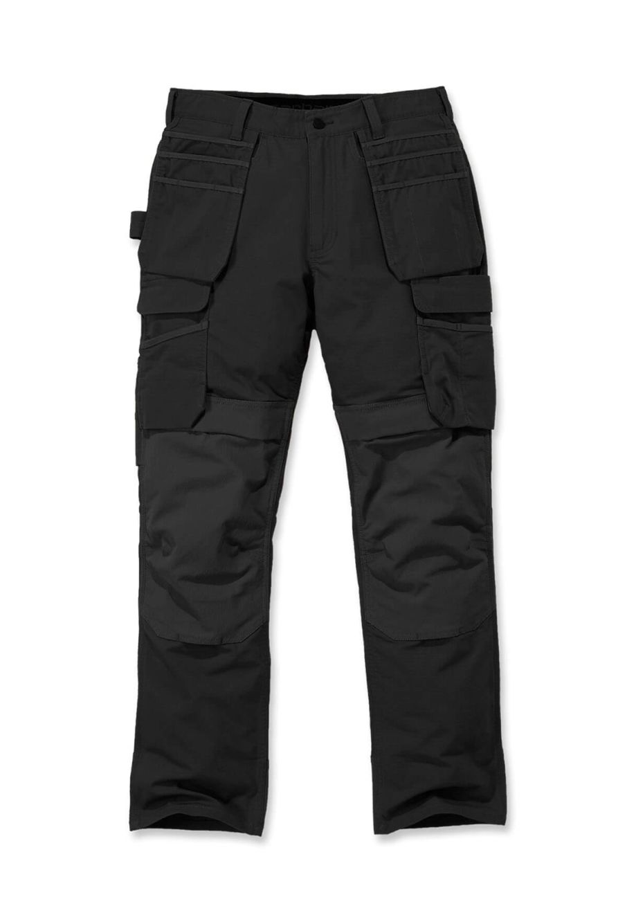 103337 Work Trouser Steel Double-Front Multi-Pocket Carhartt Black 001