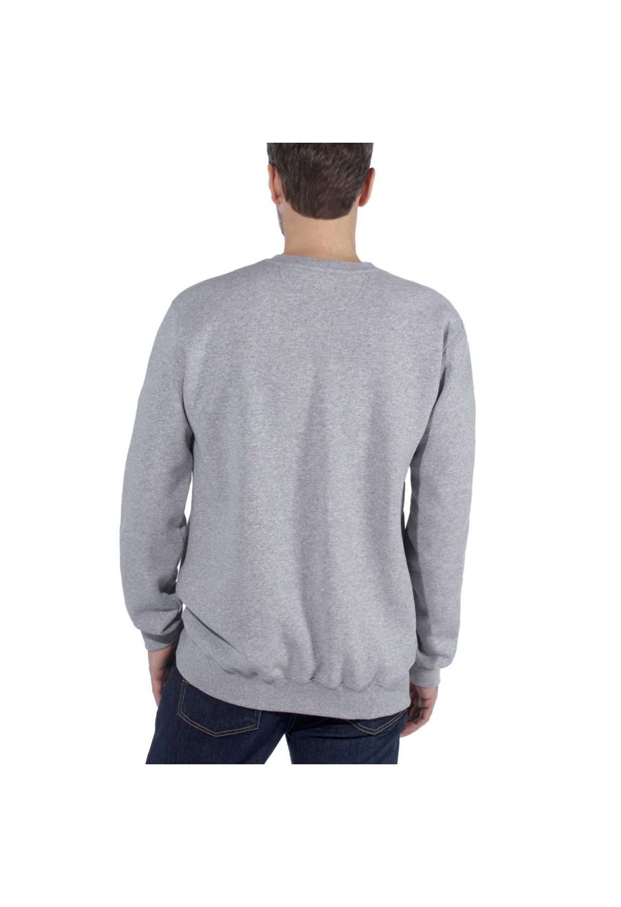 Carhartt block logo online crewneck sweatshirt