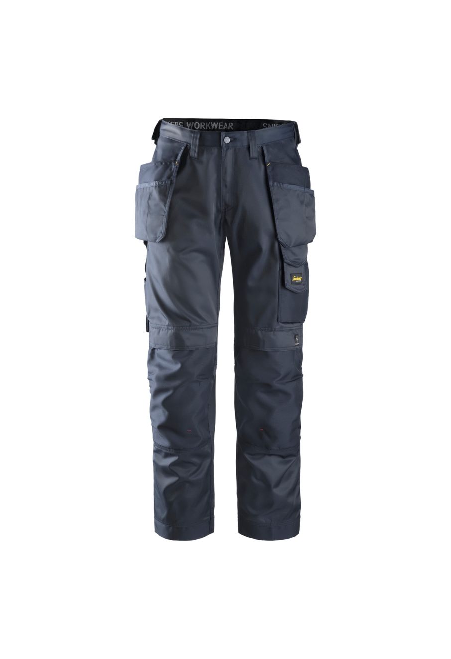 6630 High Vis Work Trousers Waterproof 37.5 Class 2 Yellow 6604 Snickers
