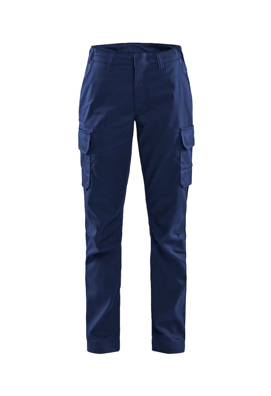 Womens Hi Vis Taped Cotton Cargo Trousers LW8333 - Supa (Super) Safety Shop