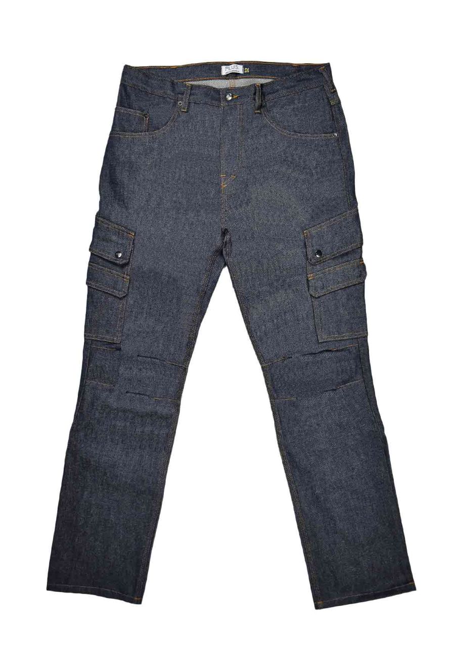 Work Jeans Joe Raw Denim Stretch Loose fit - Plus