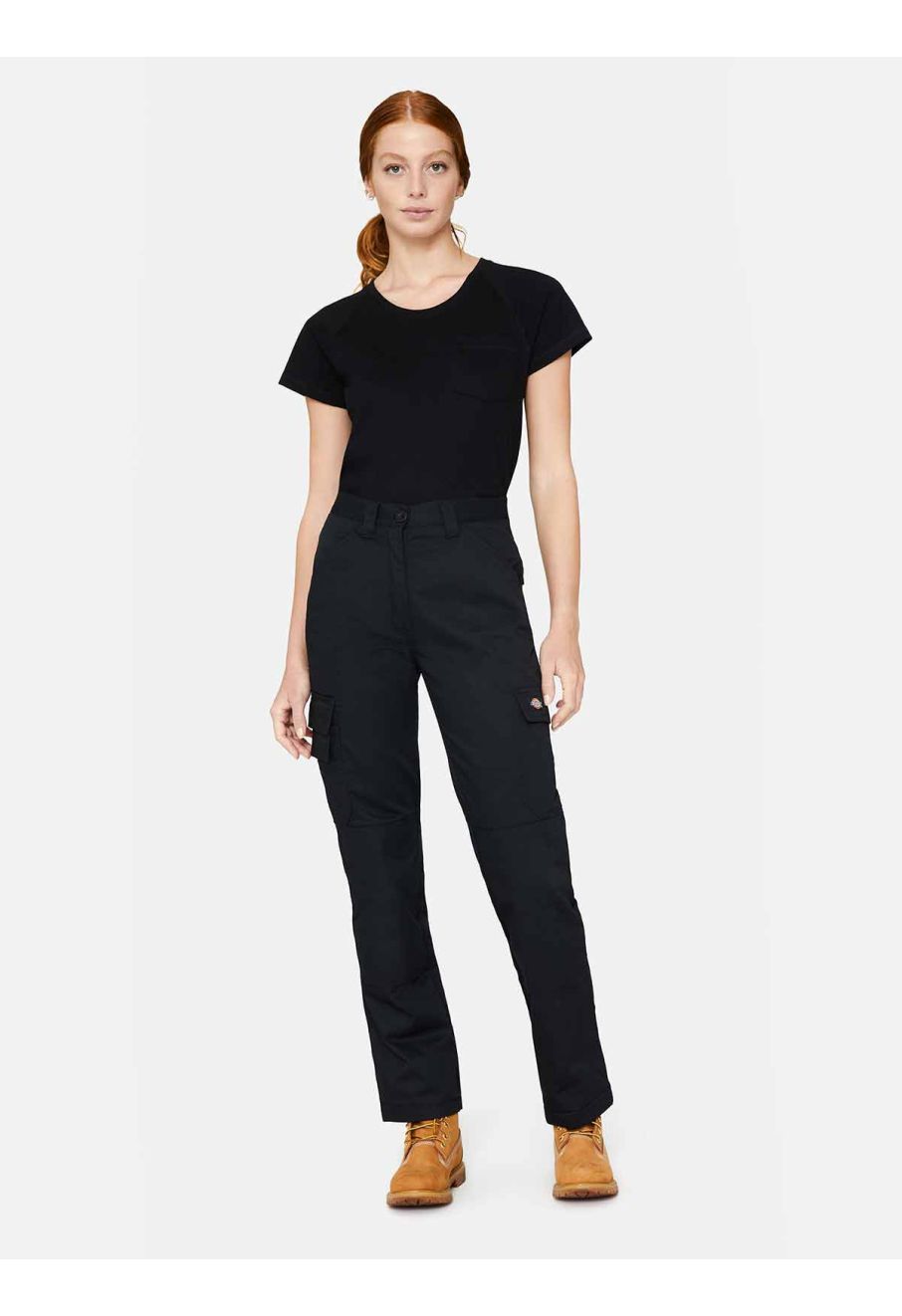 Dickies Black Slim Fit Twill Pants Women's Size 18L – MSU Surplus Store