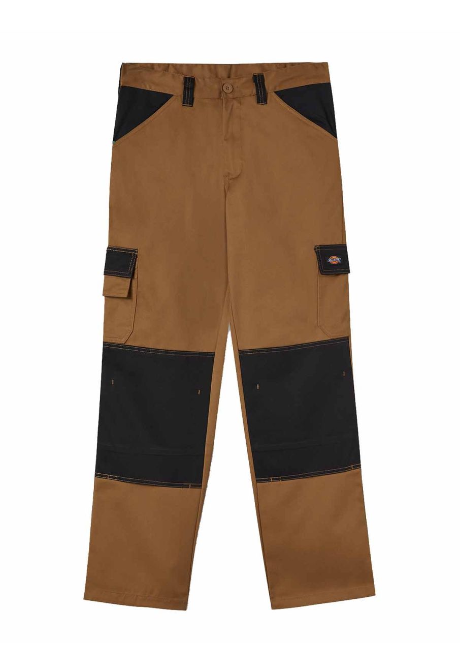 Dickies Eisenhower black multi-pocket hard-wearing work trousers | eBay