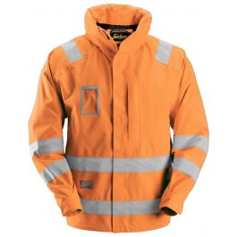 S Snickers 19736600004 Waterproof Jacket High-Vis Class 3 Size S in Yellow
