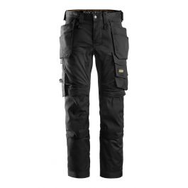 Snickers 6800 Black Dirt-Repellent Service Trousers FREE SOCKS