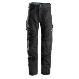 Snickers Black 6307 LiteWork 37,5® Durable Rip-Stop Work Trousers 
