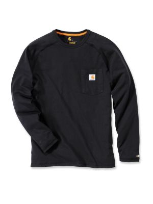 Carhartt 100393 T-Shirt Cotton l/s Force - Black