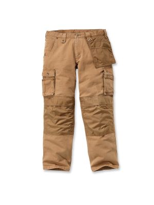 Carhartt 101837 Washed Duck Multipocket Pant - C. Brown