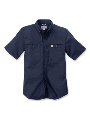 Carhartt 102537 Rugged Professional s/s Work Shirt - Navy