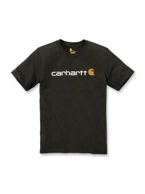 103361 Work T-shirt Core Print Logo - Peat 306 - Carhartt - front