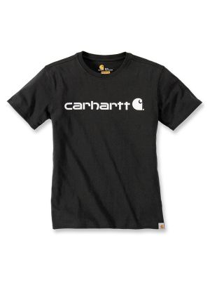 Carhartt 103592 Women's Logo T-Shirt s/s - Black