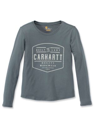 Carhartt 103929 Lockhart Graphic l/s T-Shirt - Balsam Green