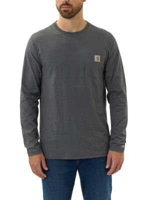 104617 Work T-shirt Long Sleeve Force Flex - Carhartt