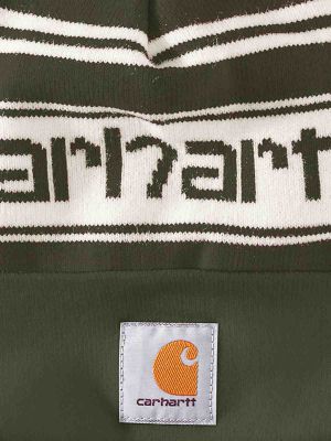 105168 Beanie Knit Pom Pom Cuffed Logo - Carhartt
