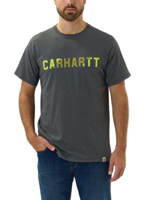 105203 Work T-shirt Block Logo Graphic - Carhartt