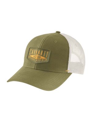 105212 Cap Canvas Patch - True Olive G78 - Carhartt - front