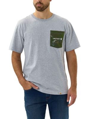 105352 Work T-shirt Camo Graphic Print Pocket - Carhartt