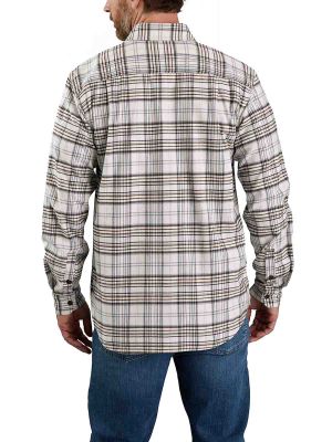 105432 Work Shirt Flannel Plaid Stretch - Carhartt