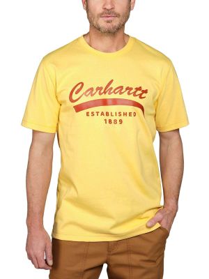 105714 Work T-shirt Line Graphic Logo - Carhartt