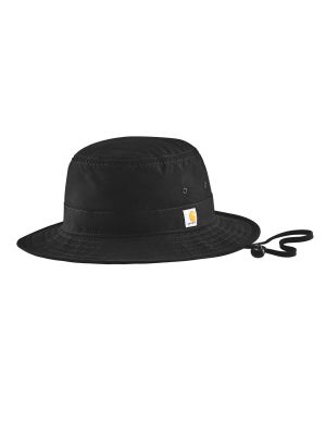 105729 Bucket Hat Water Repellent Carhartt 71workx Black N04 front